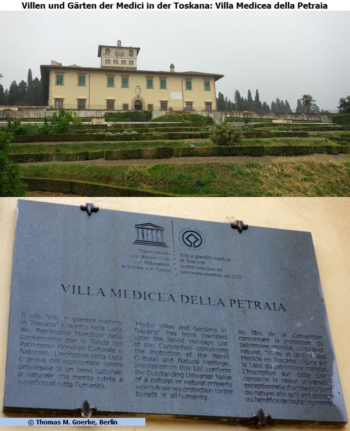 Thomas M. Goerke UNESCO Welterbe Villen und Gärten der Medici in der